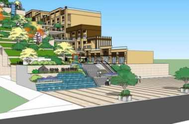 Modern Corridor Landscape Design | SketchUp Model Showcase-BIM WORLD
