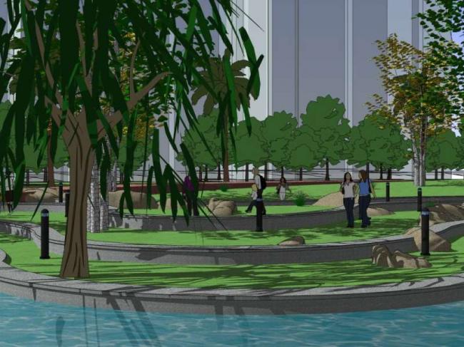SketchUp Landscape Models: Community, Residential, and Classical Styles