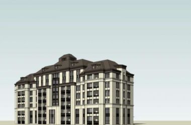 Classical Multi-Story Residential Model in SketchUp-BIM WORLD