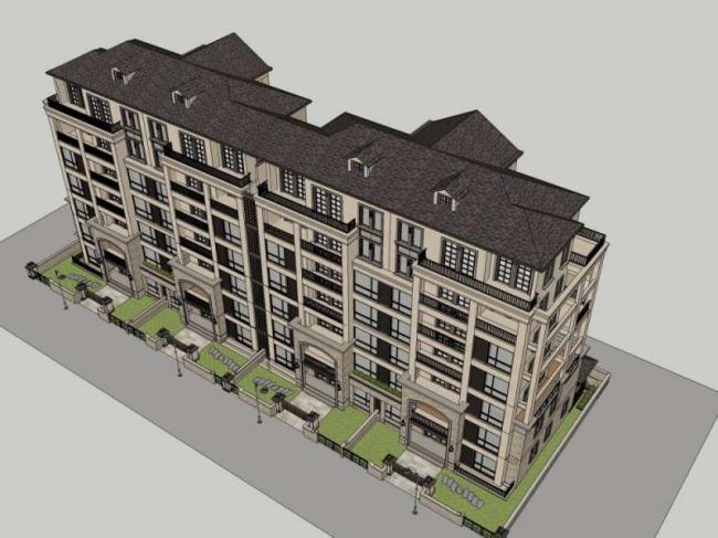 SketchUp Residential Design: Multi-Story Classical Garden Home