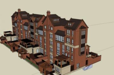 SketchUp Residential Model: Multi-Story Classical Style Home-BIM WORLD