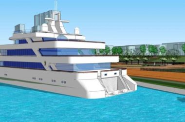 SketchUp Landscape Design: Modern Pier and Waterfront Models-BIM WORLD