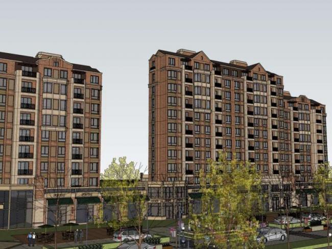 SketchUp Residential Design | Classical High-Rise Living with Ground Floor Retail
