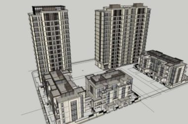 SketchUp Residential Models: High-Rise and Classical Style Buildings-BIM WORLD