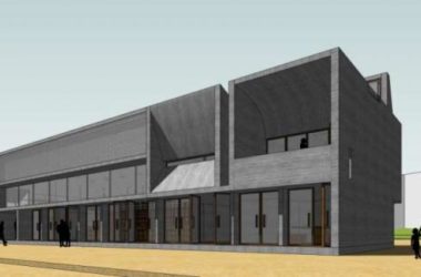 SketchUp Cultural Model: Modern Multi-Story Library Architecture-BIM WORLD
