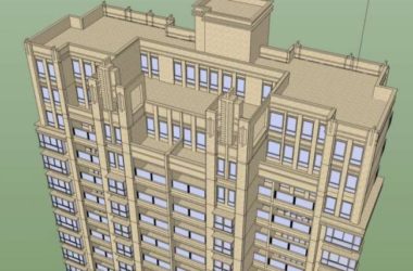 SketchUp Residential Models: High-Rise and Classical Style Buildings-BIM WORLD