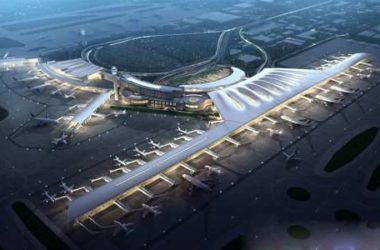 Modern Airport Bridge Design on Station Road | SketchUp Visualization-BIM WORLD