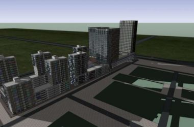 Modern High-Rise Residential Building Models in SketchUp-BIM WORLD