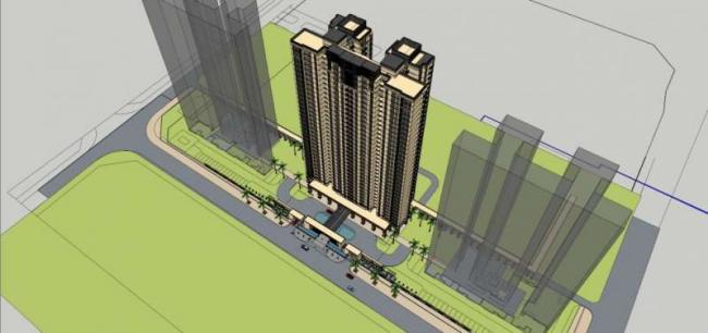 SketchUp Residential Models: High-Rise and Classical Style Buildings