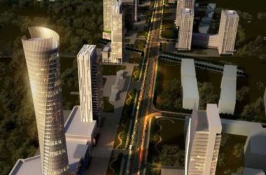 SketchUp Complex Model: Modern Super High-Rise Featuring Offices, Retail, Hotel, and Residential Apartments-BIM WORLD
