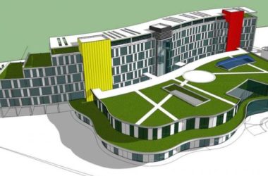 Modern Multi-Story Hotel Model in SketchUp-BIM WORLD