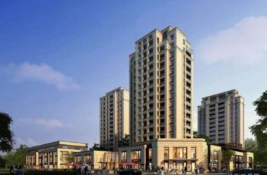 SketchUp Residential Model: Classical High-Rise with Ground-Floor Commercial Space-BIM WORLD