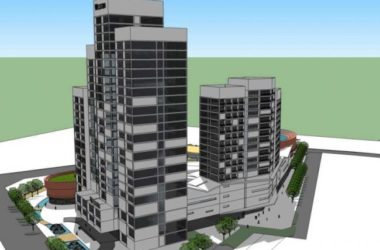 Modern High-Rise Hotel Model in SketchUp-BIM WORLD