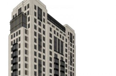 SketchUp Residential Model: Classical Style Super High-Rise Building-BIM WORLD