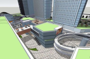 SketchUp Business Models for Modern High-Rise Offices, Shopping Centers, and Commercial Complexes-BIM WORLD
