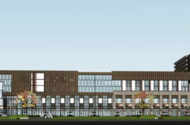 SketchUp Business Model: Multi-Story Classical Commercial Street Design-BIM WORLD