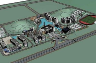 Modern Multi-Story School Campus Model in SketchUp-BIM WORLD