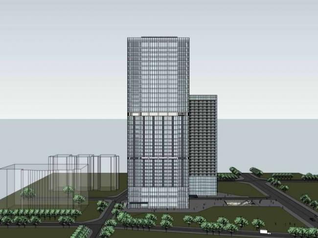 SketchUp Residential Model | Modern Super High-Rise Design