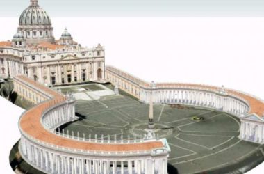 SketchUp Cultural Model: Multi-Story Classical Church Architecture and Religious Design-BIM WORLD