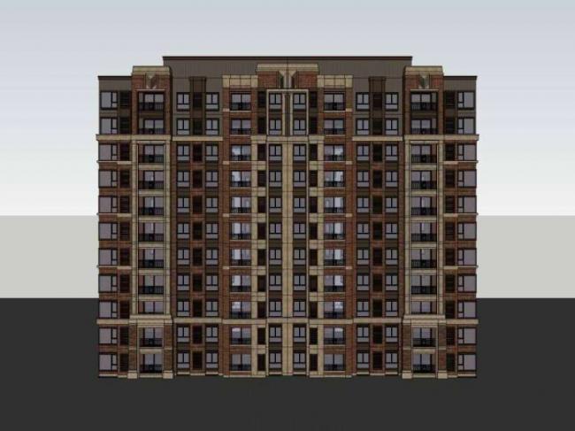 SketchUp Residential Models: Western Classical High-Rise Buildings