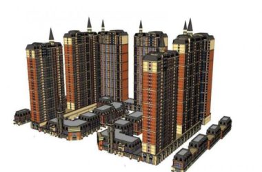 SketchUp Residential Design: High-Rise Living with Ground Floor Retail in Classic Style-BIM WORLD