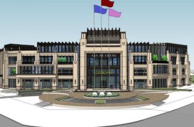SketchUp Business Model: Multi-Story Sanqi City Club in Classical Commercial Style-BIM WORLD