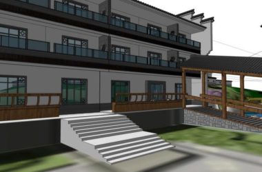 Multi-Story Huizhou Residence in Modern Chinese Style | SketchUp Residential Model-BIM WORLD