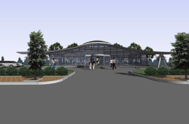 SketchUp Business Model: Modern Multi-Story Commercial Club Design-BIM WORLD