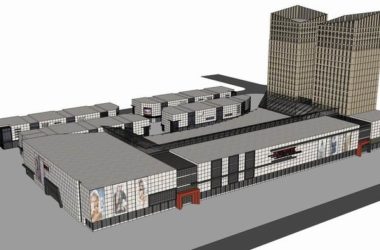 SketchUp Complex Model: Multi-Story High-Rise Office Building in Classical Style-BIM WORLD