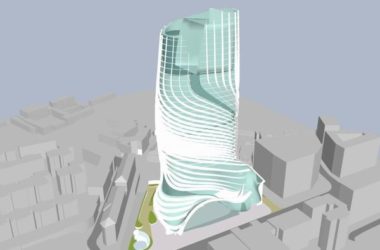 Super High-Rise Modern Hotel Model in SketchUp-BIM WORLD