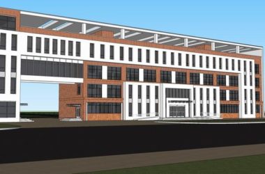 Modern Multi-Story Teaching Building at Fushan Sports School | Campus Architecture in SketchUp-BIM WORLD