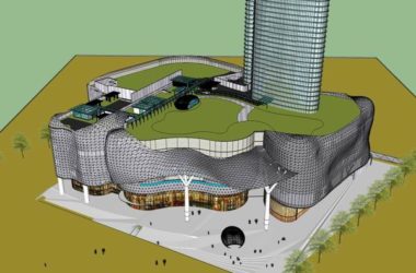 SketchUp Complex Model | Ultra-Modern High-Rise Office and Commercial Building in Singapore’s ION District-BIM WORLD