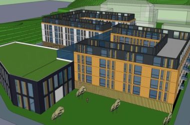 Modern Multi-Story Medical and Welfare Facility 3D Model in SketchUp-BIM WORLD