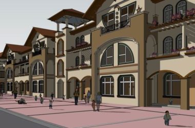 Multi-Story Classical Style Kindergarten Campus Model in SketchUp-BIM WORLD
