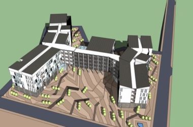 Modern Multi-Story School Campus Design in SketchUp-BIM WORLD