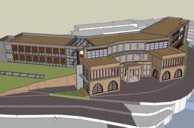 SketchUp Hotel Model: Classic Multi-Story Mountain Inn Design-BIM WORLD