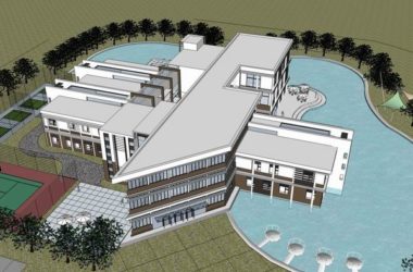 Modern Multi-Story Economy Hotel Model in SketchUp-BIM WORLD