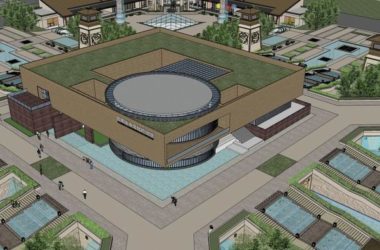 Multi-Story Kunming Chishui Cultural Museum: A Modern Cultural Architecture in SketchUp-BIM WORLD