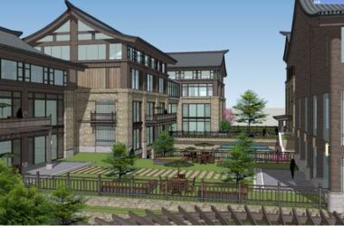 Modern Chinese-Style Multi-Story Small Headquarters Office Model in SketchUp-BIM WORLD