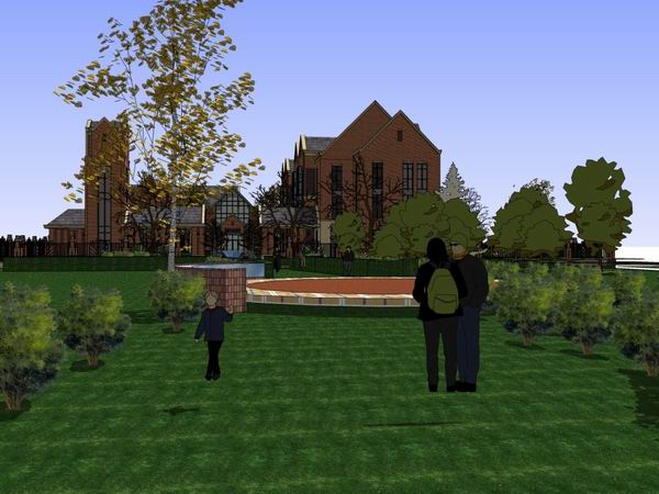 Multi-Story British-Style Kindergarten Campus | Classical Educational Architecture in SketchUp