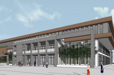 Modern Multi-Story University Cafeteria and Campus Educational Building in SketchUp-BIM WORLD