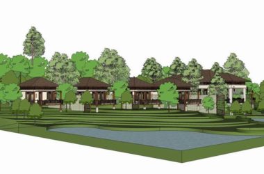 SketchUp Business Model: Multi-Story Leisure Club Inspired by Chinese Classical Design-BIM WORLD