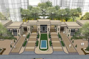 SketchUp Residential Model Featuring Classical Entrance and Ground Floor Commercial Space-BIM WORLD
