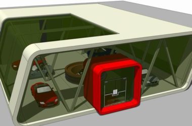 SketchUp Business Model: Multi-Story 4S Store Exhibition Space in a Modern Commercial Design-BIM WORLD
