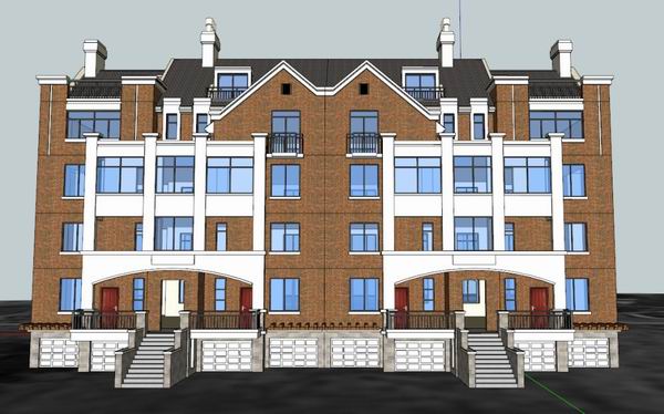 SketchUp Residential Design: Multi-Story Classical Style Home