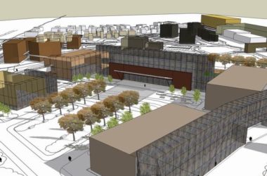 Modern Multi-Story Activity Center Landscape Design in SketchUp-BIM WORLD