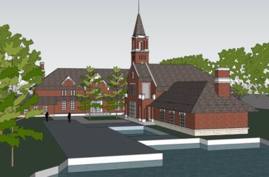 Multi-Story British Classical Style Clubhouse Residential Model in SketchUp-BIM WORLD