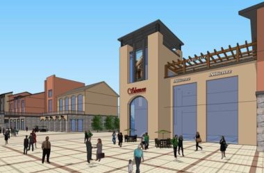 SketchUp Business Model: Multi-Story Classical Commercial and Pedestrian Street Design-BIM WORLD