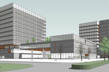 Modern High-Rise Office Building Model in SketchUp-BIM WORLD