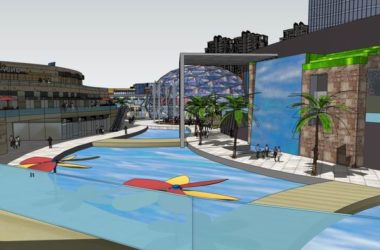 SketchUp Complex Model: Multi-Story High-Rise Office, Residential, and Commercial Building in Modern Style-BIM WORLD